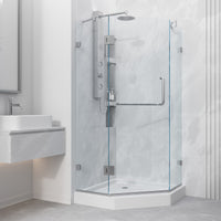 Piedmont Frameless Neo-Angle Shower Enclosure