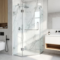 Piedmont Frameless Neo-Angle Shower Enclosure