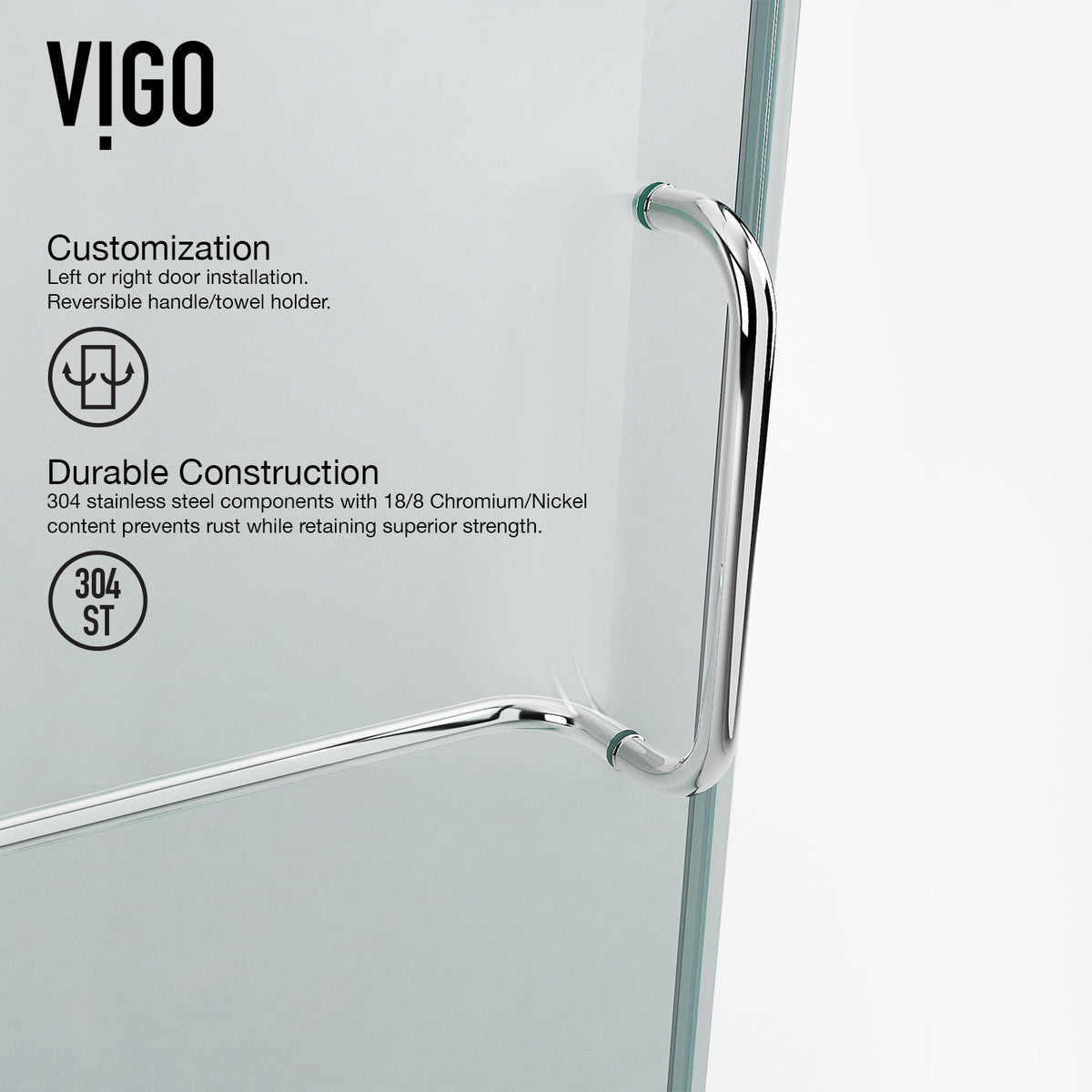 Piedmont Frameless Neo-Angle Shower Enclosure