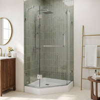 Piedmont Frameless Neo-Angle Shower Enclosure
