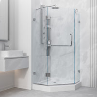 Piedmont Frameless Neo-Angle Shower Enclosure