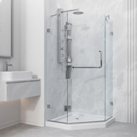 Piedmont Frameless Neo-Angle Shower Enclosure