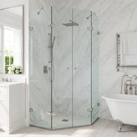 Gemini Frameless Neo-Angle Shower Enclosure