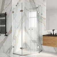 Gemini Frameless Neo-Angle Shower Enclosure