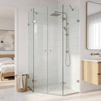 Gemini Frameless Neo-Angle Shower Enclosure