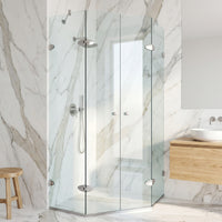 Gemini Frameless Neo-Angle Shower Enclosure