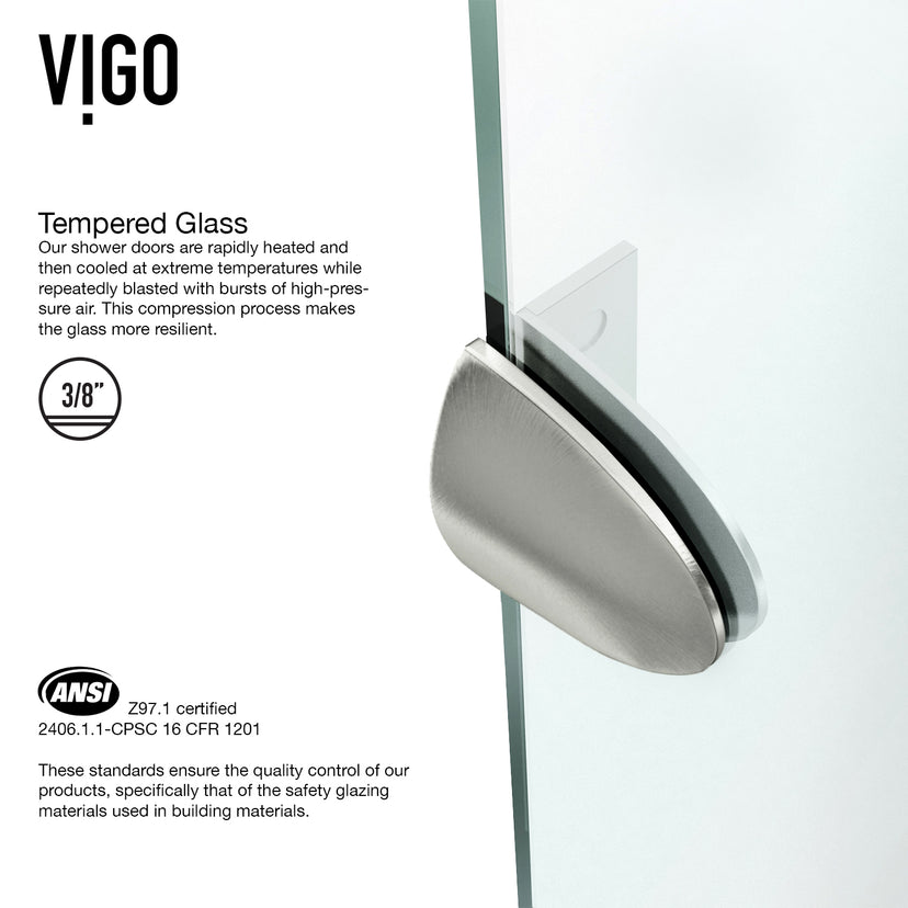 Gemini Frameless Neo-Angle Shower Enclosure