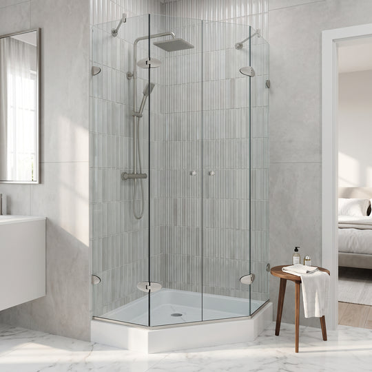Gemini Frameless Neo-Angle Shower Enclosure