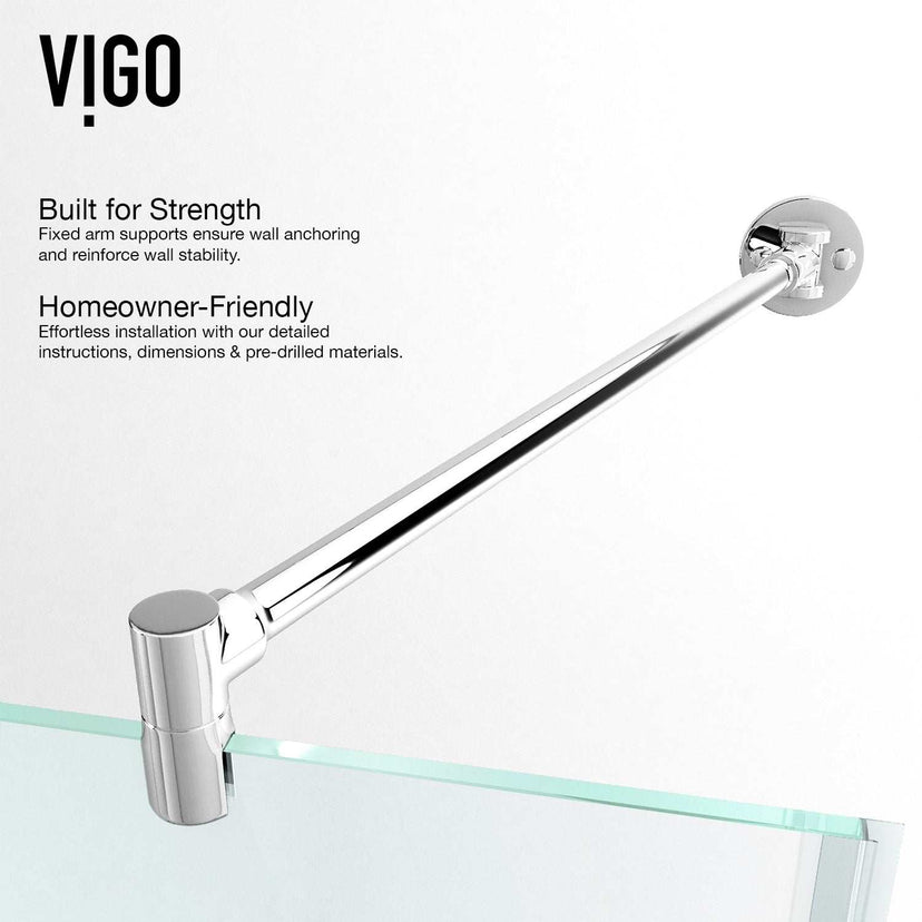 Clear glass shower enclosure with base and left or right handle position