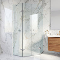 Gemini Frameless Neo-Angle Shower Enclosure