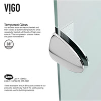 Gemini Frameless Neo-Angle Shower Enclosure