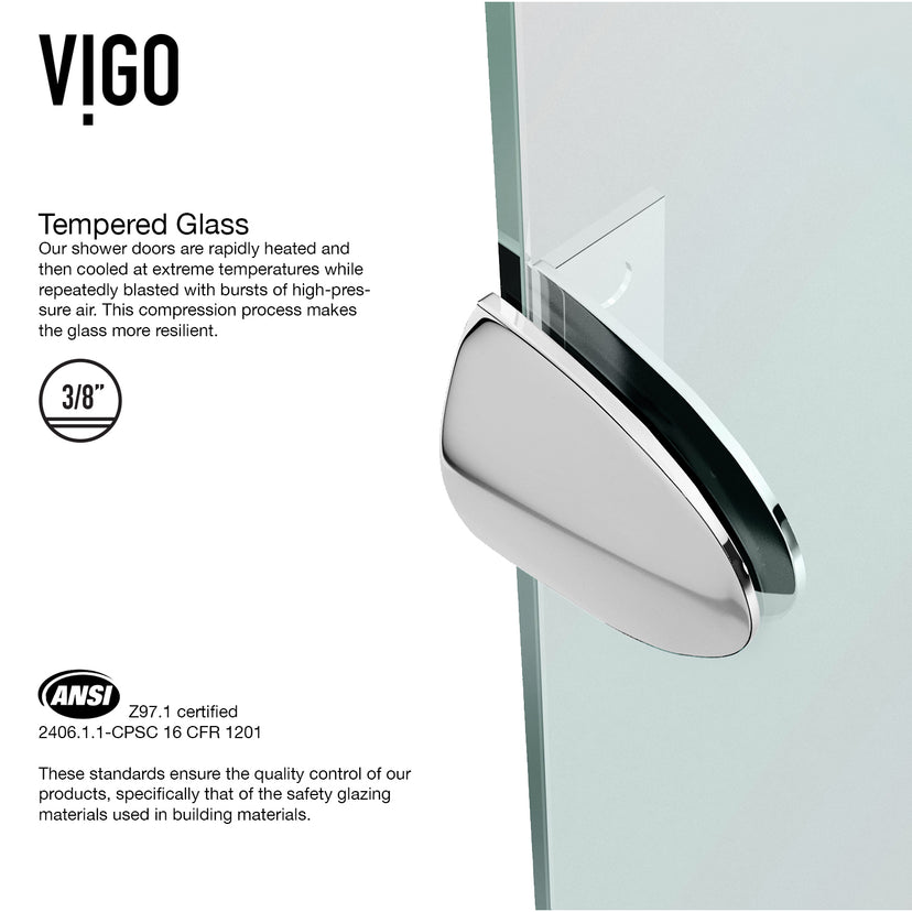 Gemini Frameless Neo-Angle Shower Enclosure