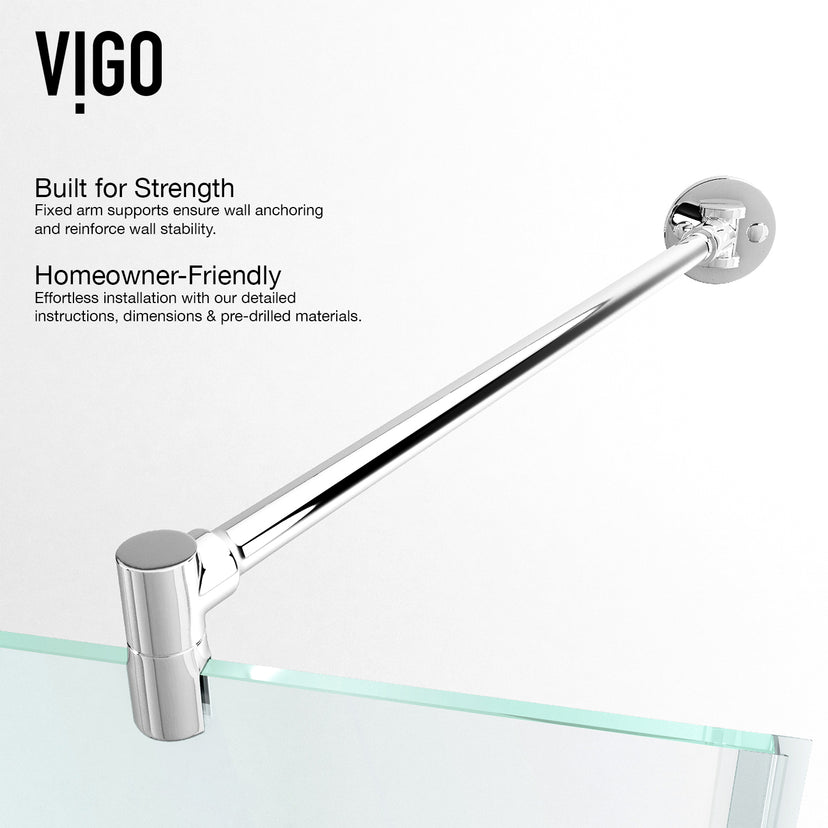 Gemini Frameless Neo-Angle Shower Enclosure