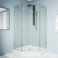 Gemini Frameless Neo-Angle Shower Enclosure