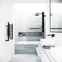 Orion Frameless Hinged Tub Door
