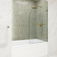 Orion Frameless Hinged Tub Door