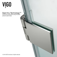 Rialto Frameless Hinged Tub Door