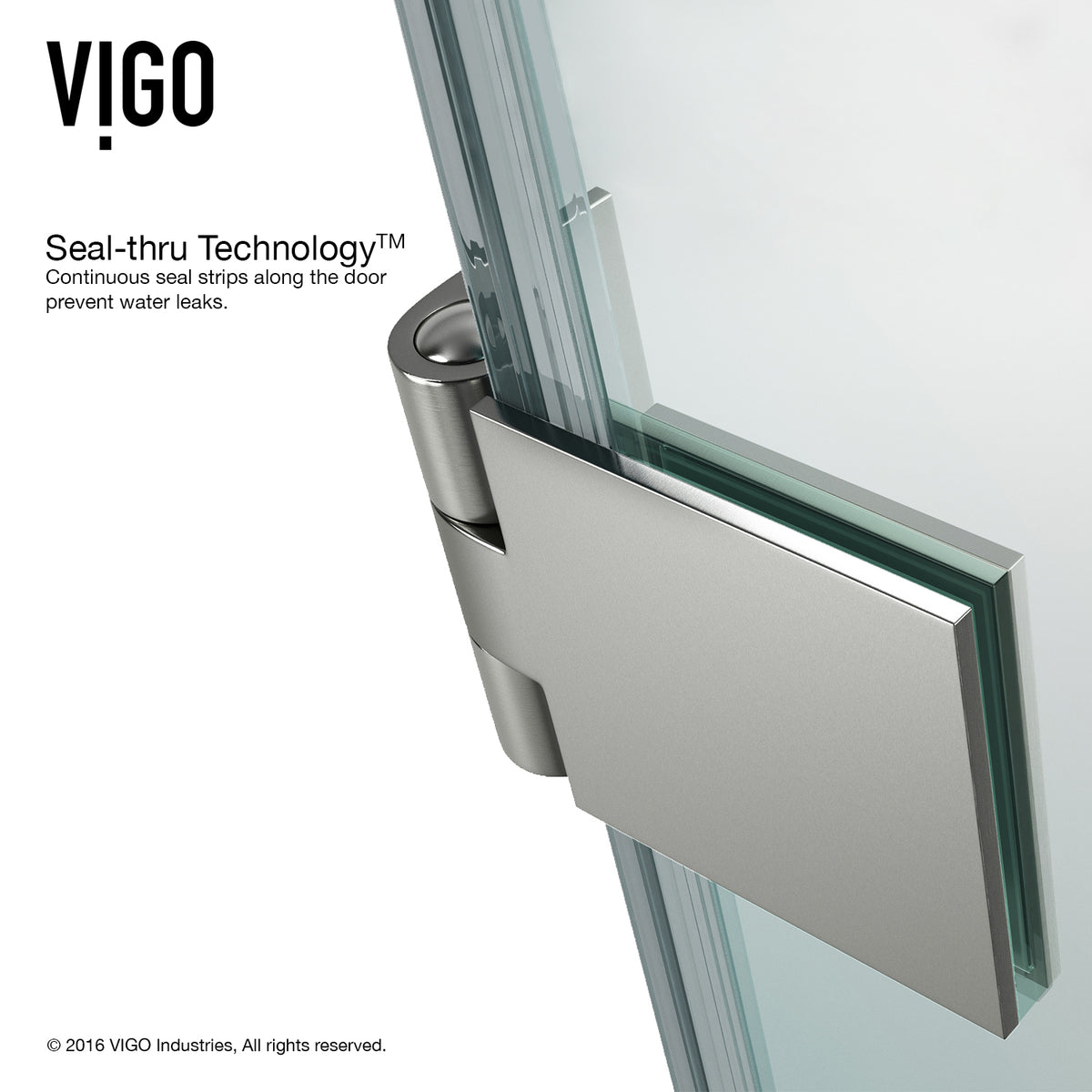 Rialto Frameless Hinged Tub Door