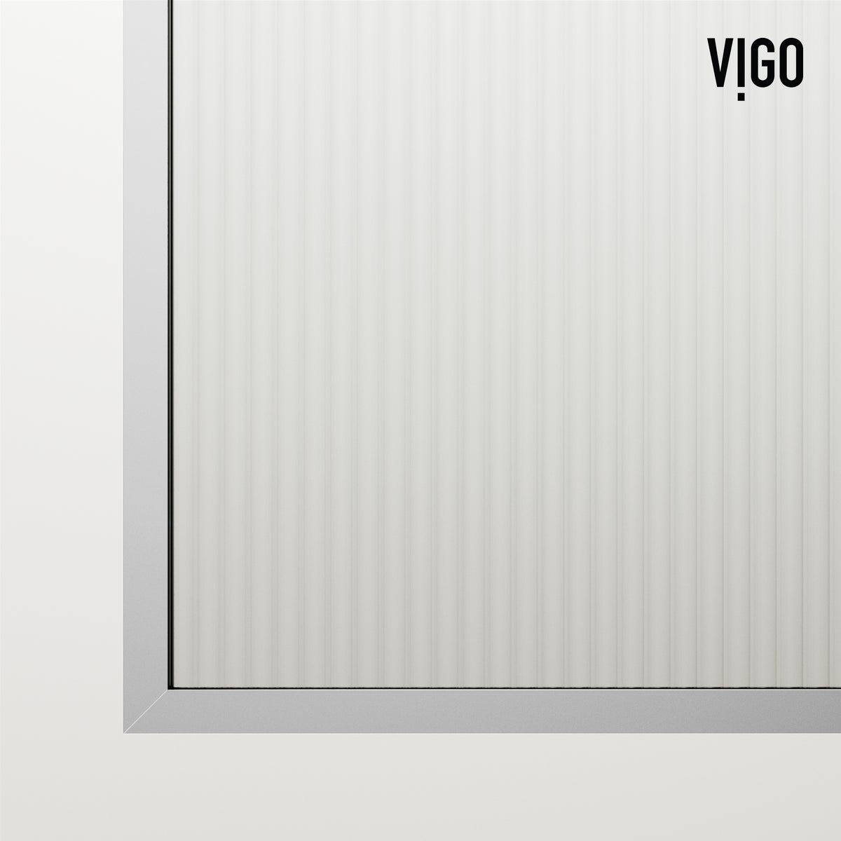 Meridian Zenith 34 x 74 in. Semi-Framed Fixed Shower Screen