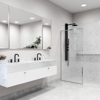 Meridian Framed Fixed Shower Screen