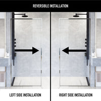 Meridian Framed Fixed Shower Screen
