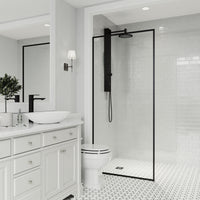 Meridian Framed Fixed Shower Screen