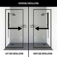 Meridian Framed Fixed Shower Screen