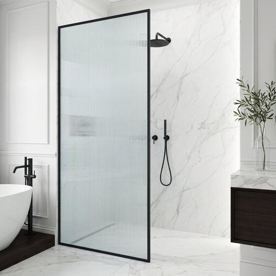Meridian Framed Fixed Shower Screen