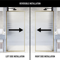 Meridian Framed Fixed Shower Screen