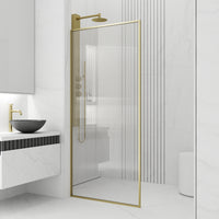 Meridian Framed Fixed Shower Screen