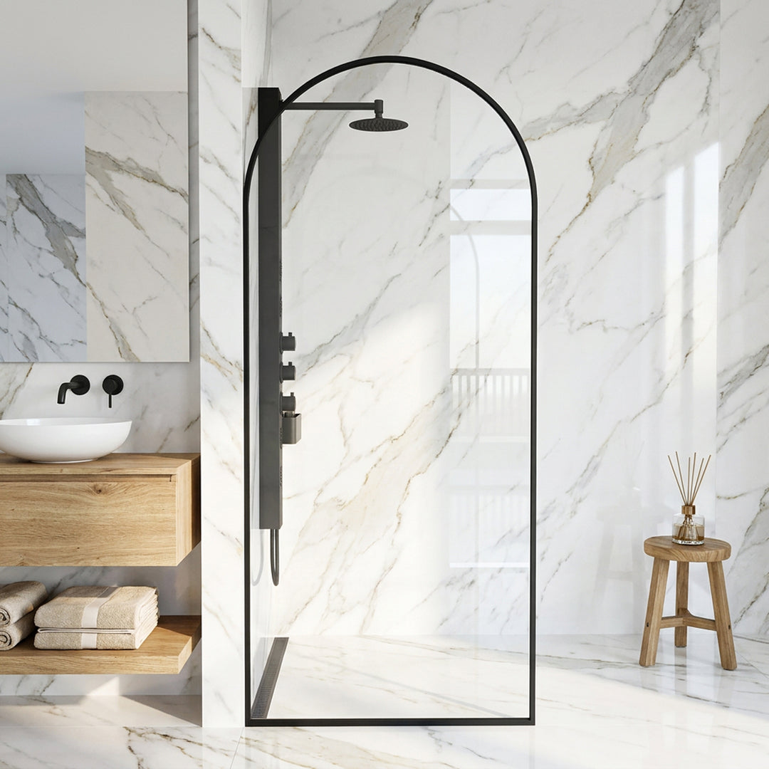 Arden Framed Fixed Shower Screen