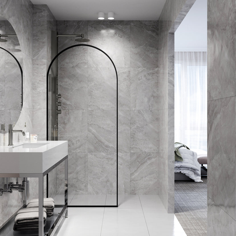 Arden Framed Fixed Shower Screen