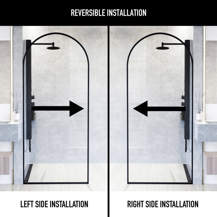 Arden Framed Fixed Shower Screen