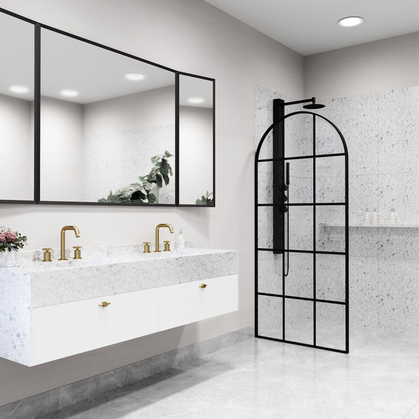 Arden Framed Fixed Shower Screen