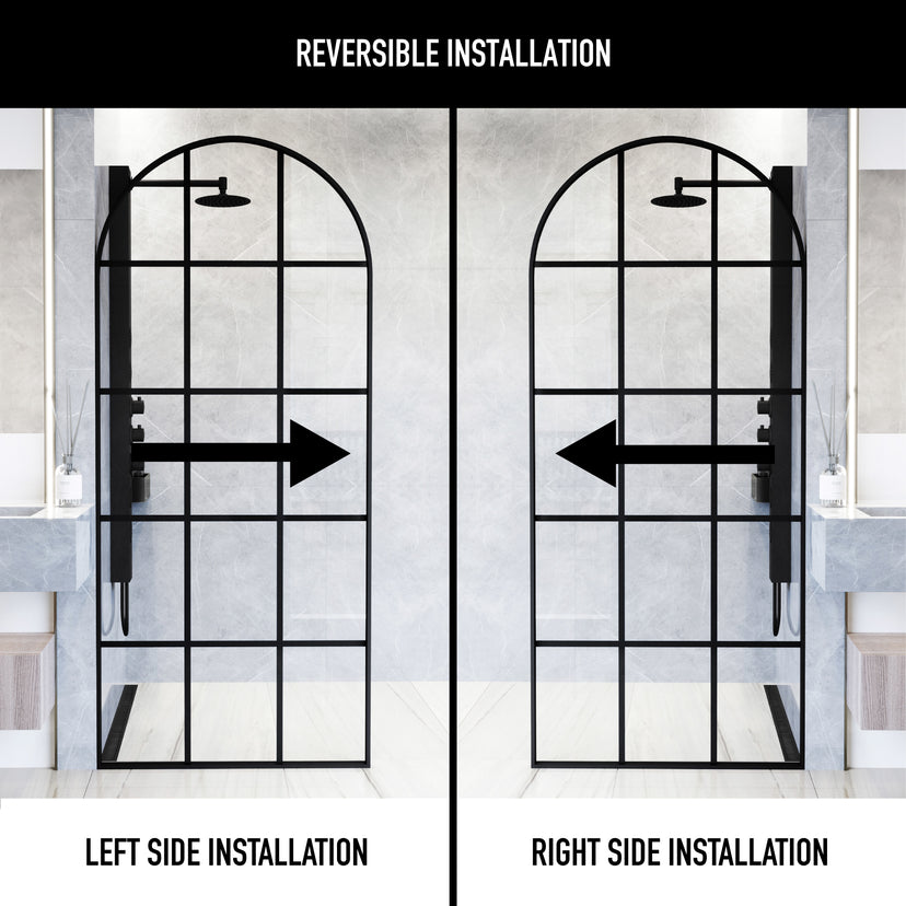 Arden Framed Fixed Shower Screen