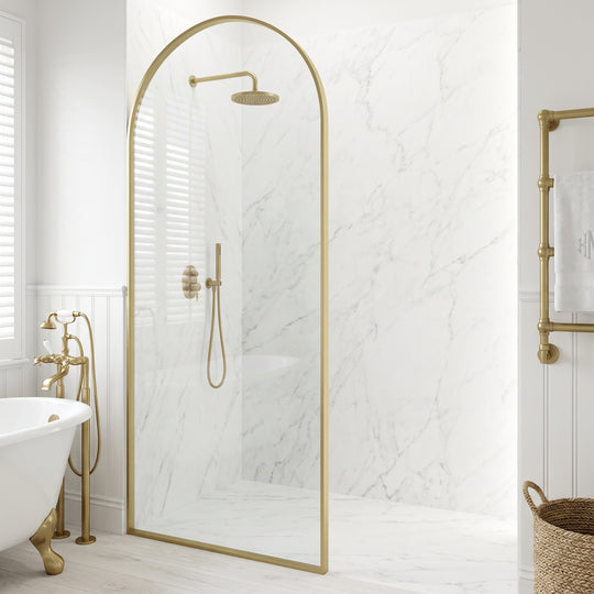 Arden Framed Fixed Shower Screen