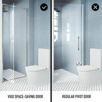 Astoria Framed Pivot Shower Door