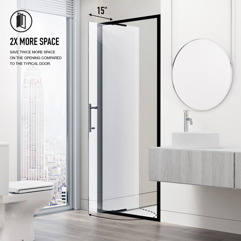 Astoria Framed Pivot Shower Door