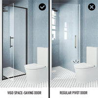 Astoria Framed Pivot Shower Door
