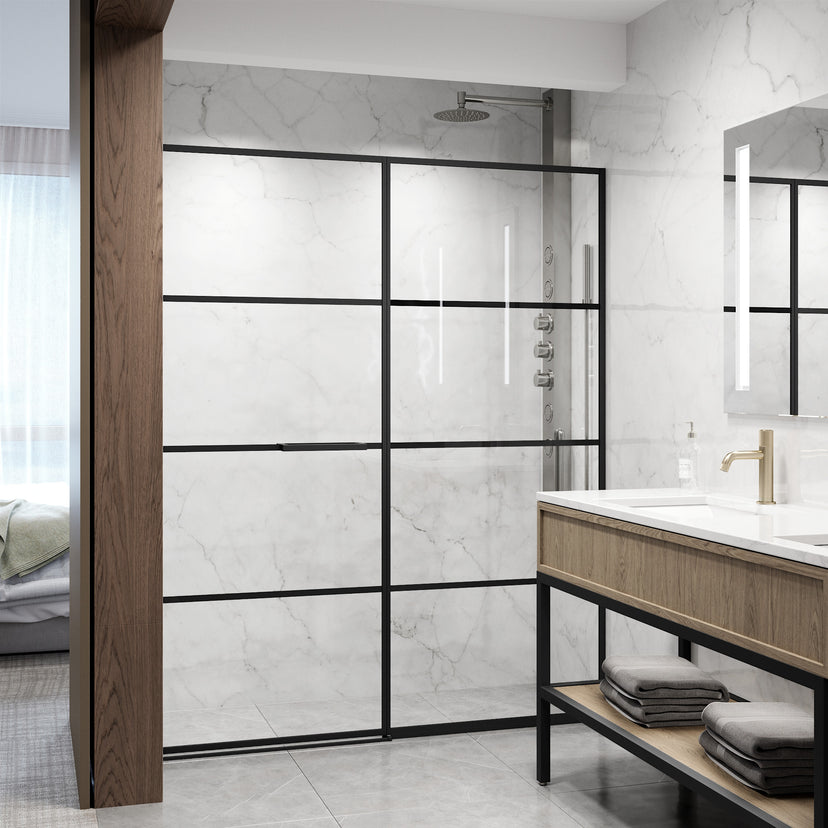 Meridian Hinged Shower Door