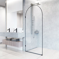 Arden Frameless Fixed Shower Screen