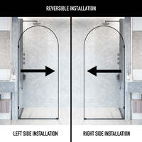 Arden Frameless Fixed Shower Screen
