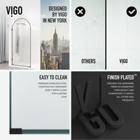 Arden Frameless Fixed Shower Screen