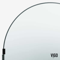 Matte black shower screen, clear glass, framed, stainless steel hardware