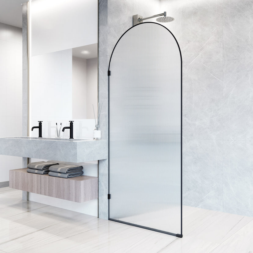 Arden Frameless Fixed Shower Screen