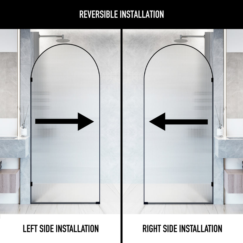 Arden Frameless Fixed Shower Screen