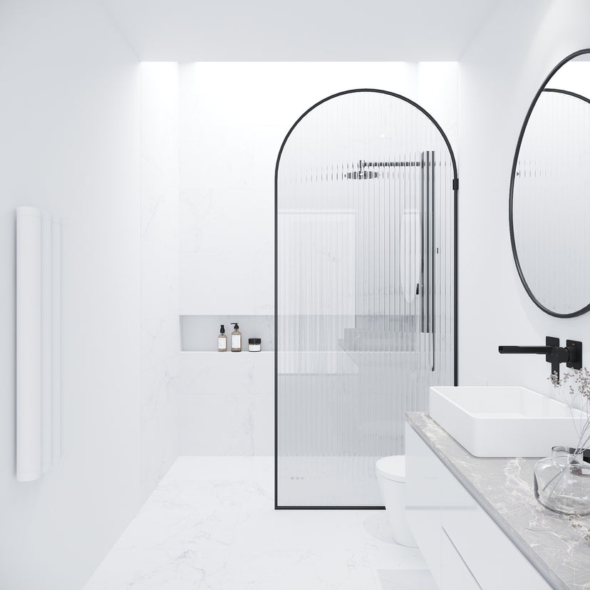 Arden Frameless Fixed Shower Screen