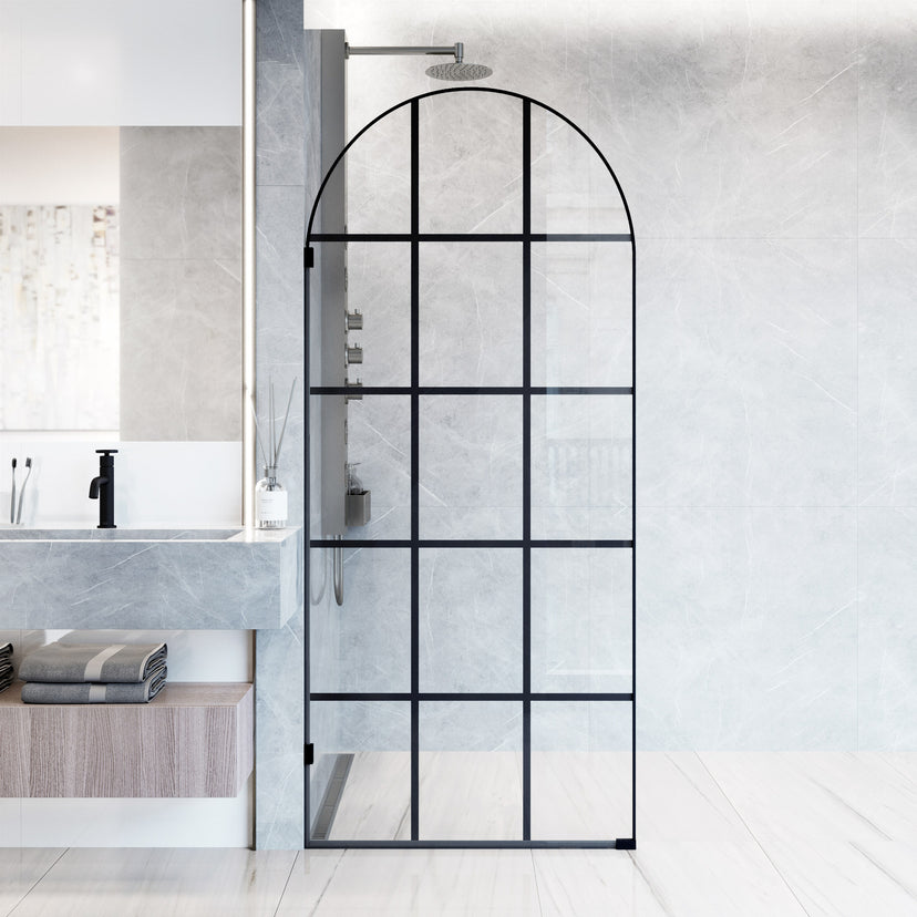 Arden Frameless Fixed Shower Screen