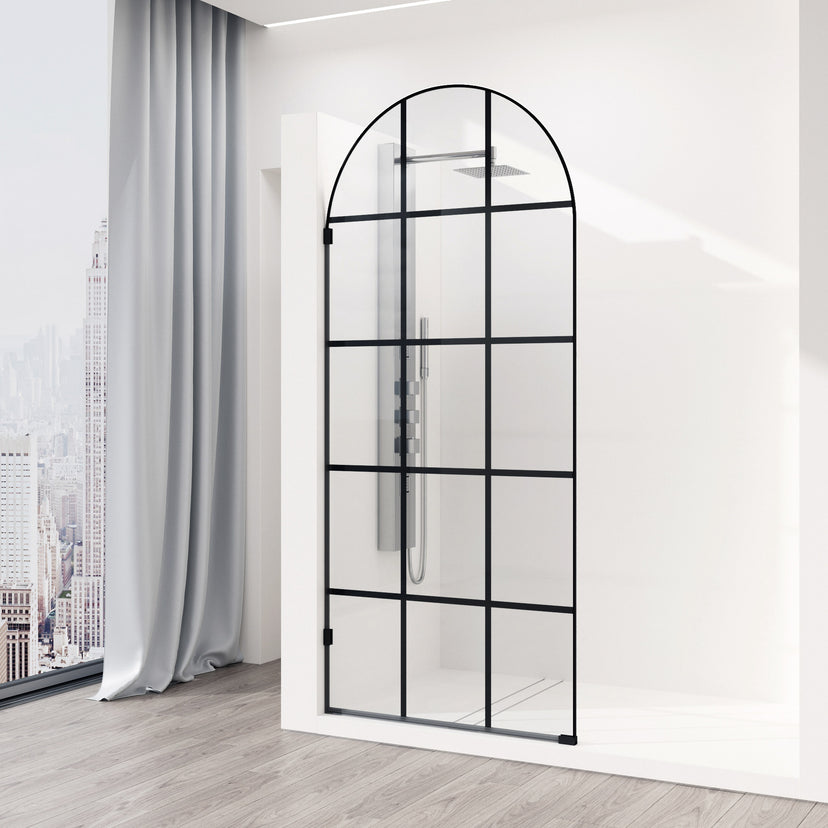 Arden Frameless Fixed Shower Screen