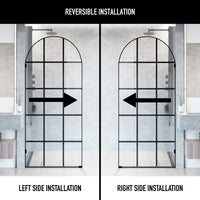 Arden Frameless Fixed Shower Screen